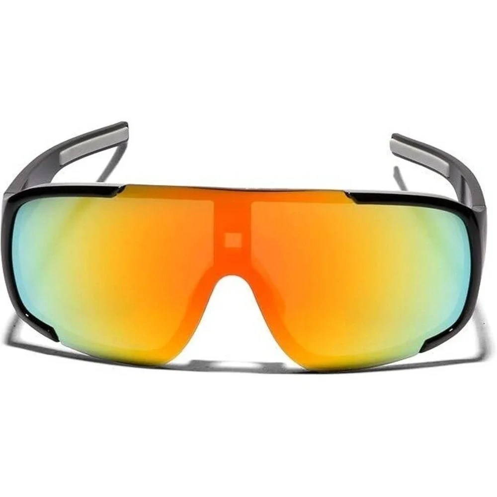 Shield‎ Sunglasses Sport Cycling Running Sunglasses Mirrored Lens Men Boat Wear